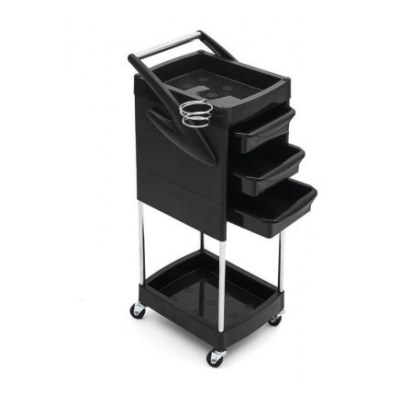 Парикмахерская тележка DY 528 black